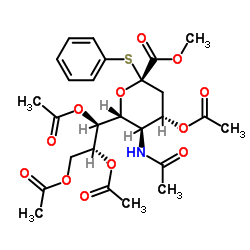 N-乙?；?2-S-苯基-2-硫代-ALPHA-神經(jīng)氨酸甲酯 4,7,8,9-四乙酸酯