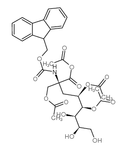 N-芴甲氧羰基-O-beta-(2,3,4,6-四-O-乙?；?alpha-D-吡喃甘露糖基)-L-絲氨酸