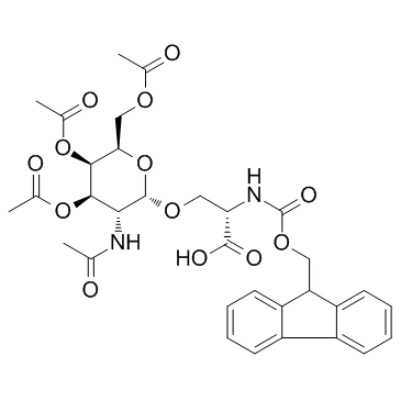 N-芴甲氧羰基-O-beta-(2-乙酰氨基-2-脫氧-3,4,6-三-O-乙?；?alpha-D-吡喃半乳糖基)-L-絲氨酸