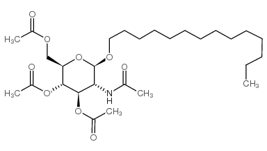正十四烷基-2-乙酰氨基,3,4,6-O-三乙?；?2-脫氧-beta-D-吡喃葡萄糖苷