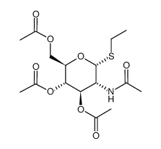 乙基-2-乙酰氨基,3,4,6-O-三乙?；?2-脫氧-alpha-D-1-硫代吡喃葡萄糖苷