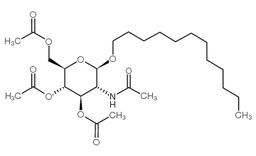 十二烷基-2-乙酰氨基,3,4,6-O-三乙?；?2-脫氧-beta-D-吡喃葡萄糖苷