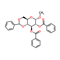 甲基-2,3-O-二苯甲?；?4,6-O-芐叉-alpha-D-吡喃葡萄糖苷