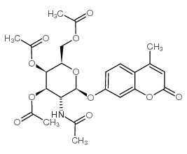 4-甲基傘形酮-2-乙酰氨基,3,4,6-O-三乙酰基-2-脫氧-beta-D-吡喃半乳糖苷