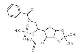 3-O-乙酰基-6-O-苯甲?；?-O-甲磺酰基-1,2-O-異丙叉-alpha-呋喃葡萄糖