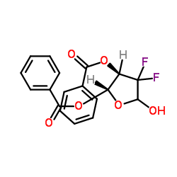 Α-2-脫氧-2,2-二氟-3,5-二苯甲酰基-D-呋喃核糖