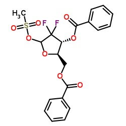 2-脫氧-2,2-二氟-D-呋喃核糖基-3,5-二甲苯?；?1-甲磺酸酯(β型)