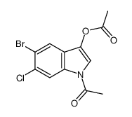 1-乙?；?5-溴-6-氯吲哚-3-乙酸酯