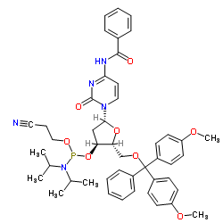 5'-O-(4,4'-二甲氧基三苯基)-N4-苯甲?；?2'-脫氧胞苷-3'-(2-氰乙基-N,N-二異丙基)亞磷酰胺