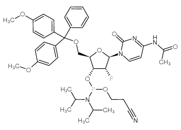 N-乙?；?5'-O-(4,4-二甲氧基三苯甲基)-2'-脫氧-2'-氟胞苷-3'-(2-氰基乙基-N,N-二異丙基)亞磷酰胺