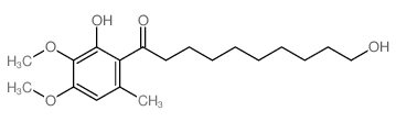 6-(10-羥基癸酰基)-2,3-二甲氧基-5-甲酚
