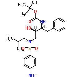 [(1S,2R)-1-芐基-2-羥基-3-[異丁基-[(4-氨基苯基)磺?；鵠氨基] 丙基]氨基甲酸叔丁酯