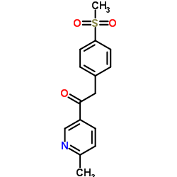 2-(4-甲磺?；交?-1-(6-甲基吡啶-3-基)-乙酮