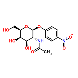 對硝酚基-2-乙酰氨基-2-脫氧-beta-D-半乳糖苷