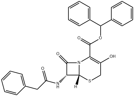 (6R,7R)-3-羥基-8-氧代-7-[(苯基乙?；?氨基]-5-硫雜-1-氮雜雙環(huán)[4.2.0]辛-2-烯-2-羧酸二苯基甲酯